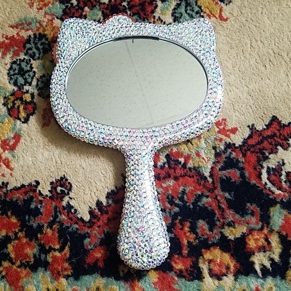 Accessories Hello Kitty Swarovski Hand Mirror Limited Edition Poshmark
